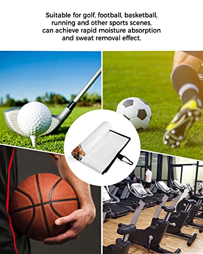 Golf Towel Watercolor Tiger Towels For Golf Bags Wild Animal Sports Towel With Carabiner Clip For Tennis Bag Golf Accessories 24 X 16 Inch #TOP5