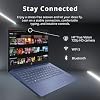 Laptop HP de 14" HD, Windows 11, procesador Intel Celeron de doble núcleo hasta 2.60GHz, 4GB RAM, 64GB SSD, cámara web, azul Dale (renovada) 6