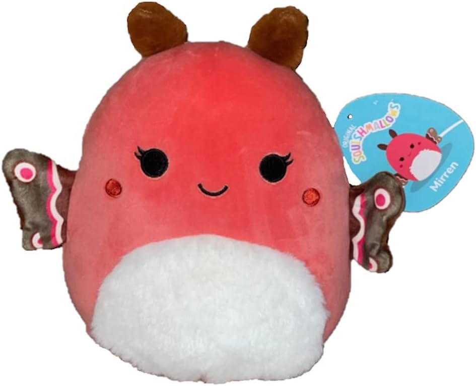 Squishmallow Mirren The Moth 5" Stuffed Plush by Kelly Toy