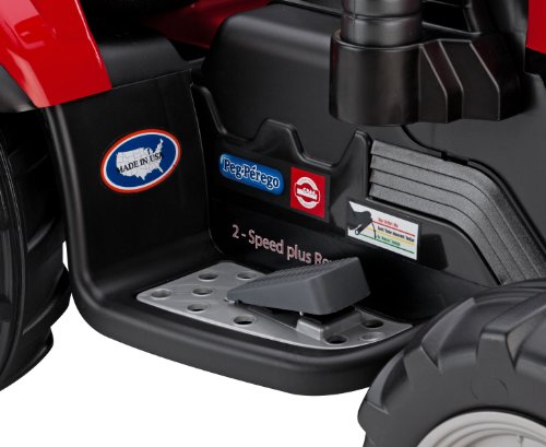 Peg Perego Case Ih Magnum Tractor And Trailer 12 Volt Ride On, Red #TOP5