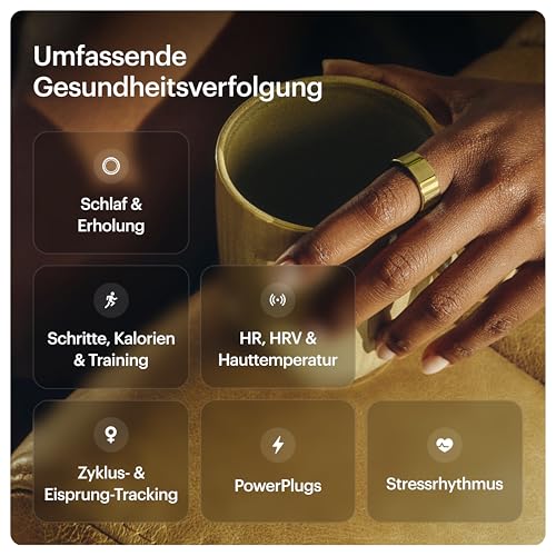 Ultrahuman Ring AIR Schlaf- und Fitness-Tracker für Damen und Herren