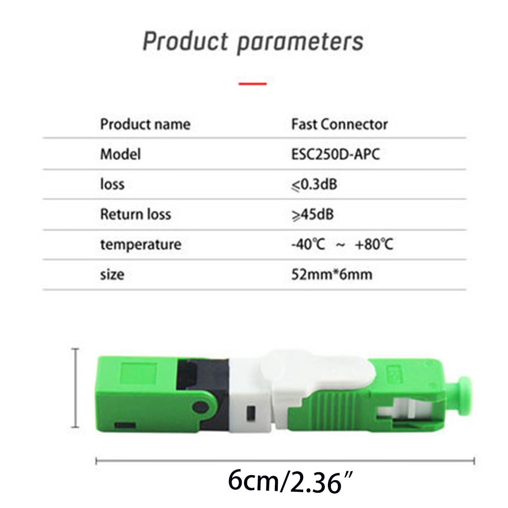 Conector rápido de fibra para UPC (para) C Fast adaptador para FTTH Cold Tool 100 Quick
