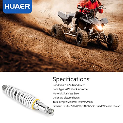 Ammortizzatore, 250 mm / 9,8 pollici