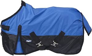 Tough-1 Lenzuolo Per Cavalli 420D Poliestere - Leggero Per Stalla