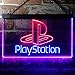 Produktbild zusme Playstation Game Room Kid Novelty LED Neon Sign Blue + Red W30cm x H20cm
