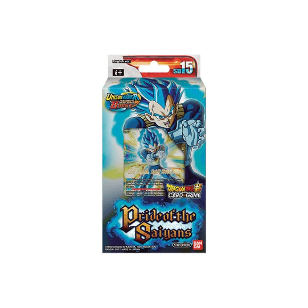 dragon ball super card game vegito leader Amazon.com: DBZ Dragon Ball Super Unison Warrior Series 5 (SD15) Pride of  The Saiyans Starter Deck