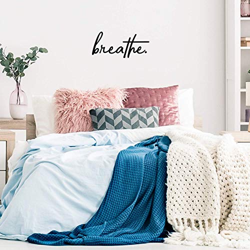 Vinilo decorativo pared frase 11" x 24" miniatura 4