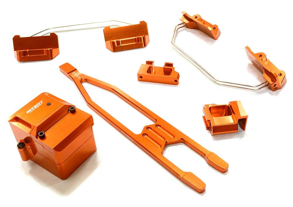 Integy RC Upgrades for Traxxas Slash 4X4, Billet Machined Stage 2 Conversion Kit for Traxxas 1/10 Slash 4X4 LCG