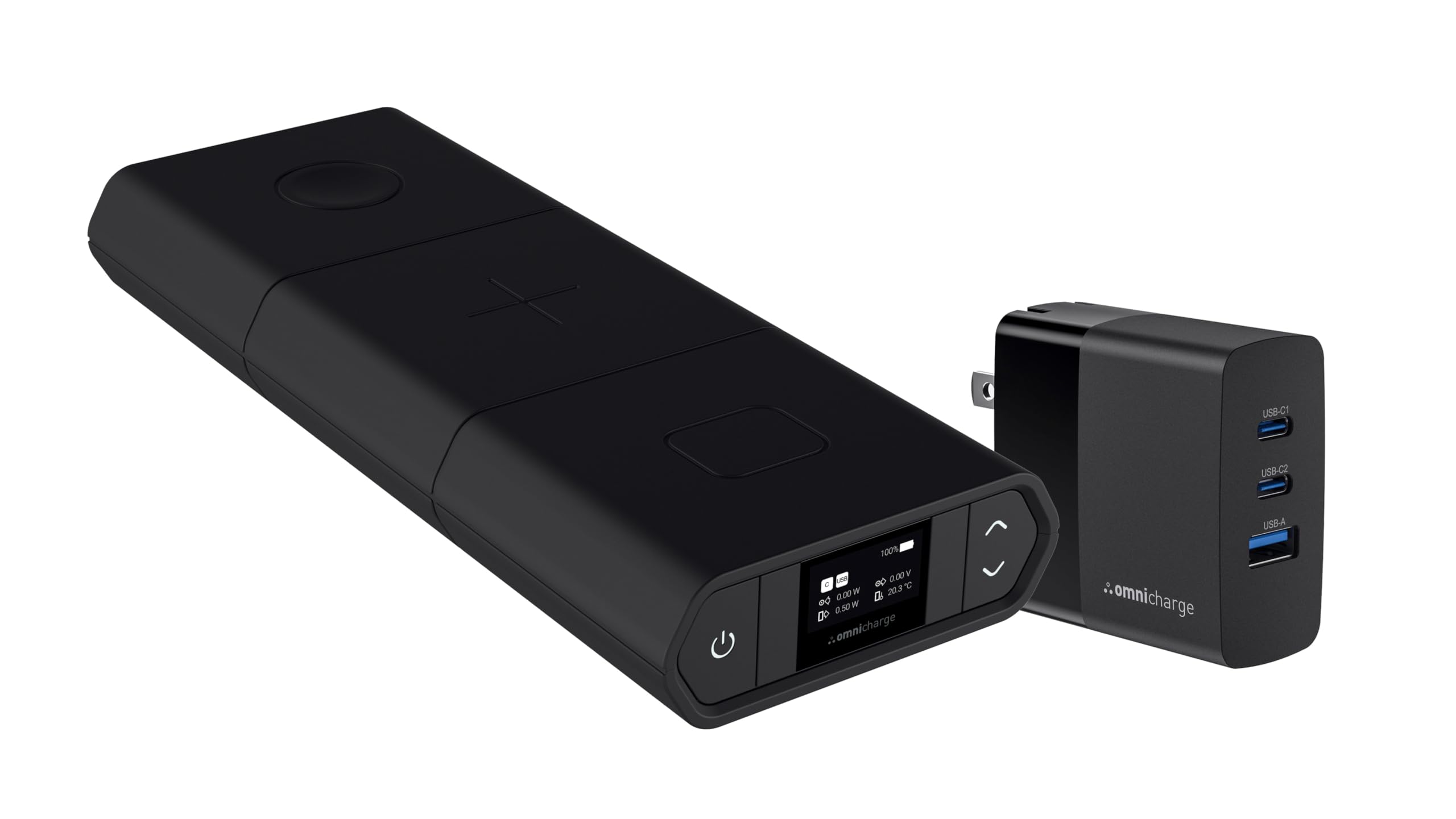Omni 30C Bundle - Professional Premium Portable Power Bank with 25 600mAh 94Wh Laptop Power Bank 3 Wireless