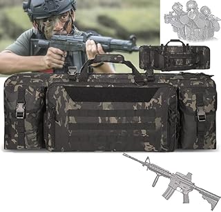 90 Cm Saco De Espingarda Macio Para Caça Com Compartimento Duplo, Estojo De Espingarda, Mochila De Armas De Airsoft Macia à Prova D'água, Para Esportes De Caça,BlackCP