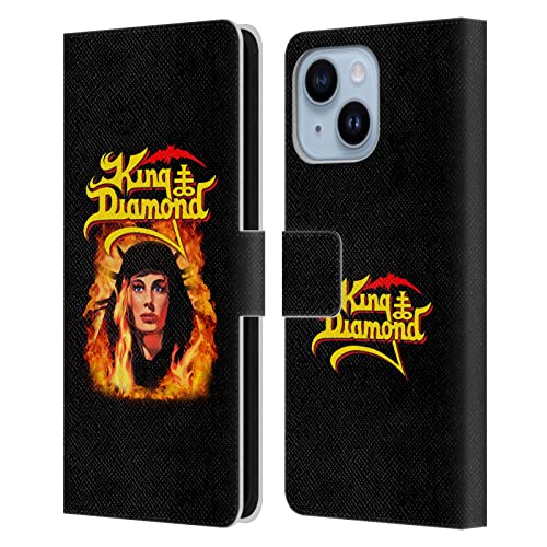 Protégez votre iPhone 14 Plus avec l'étui portefeuille King Diamond Fatal Portrait 2 anti-choc