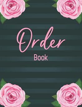 Order Book Customer Order Tracker For Small Business