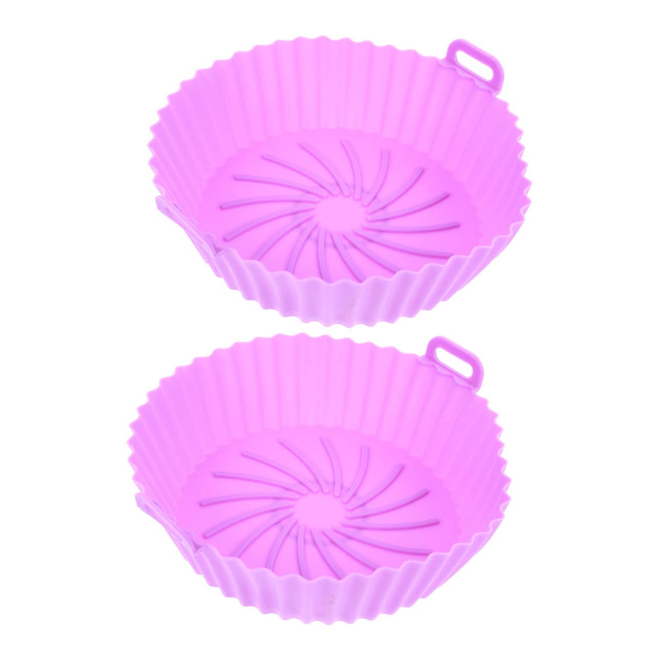 Alipis 4 Pz Cuscinetto Per Friggitrice Ad Aria Accessori Per Friggitrice Ad Aria Teglie Da Forno Per Friggitrice Ad Aria Tappetino Da Cucina Teglia Da Forno Gel Di Silice Viola,porpora