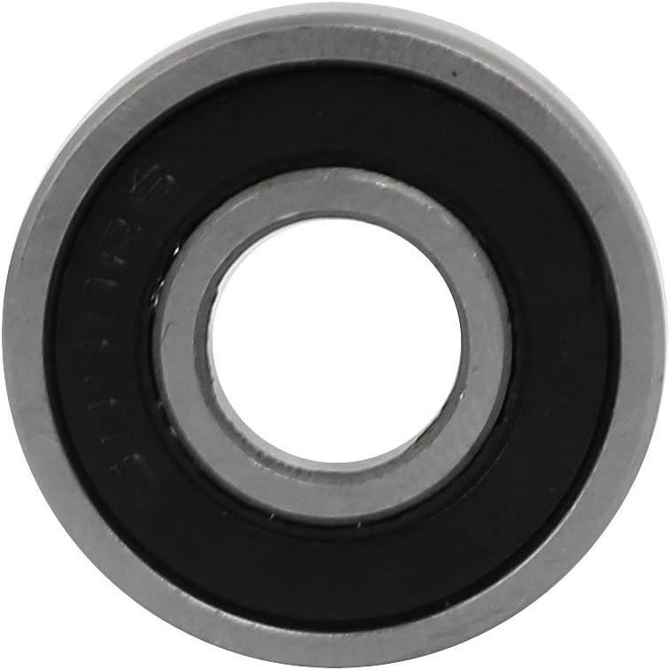 Aexit 6000RS 10mmx26mmx8mm Transmission Parts Single-Row Rubber Seal Deep Groove Ball Bearing 10pcs Model:42as62qo291