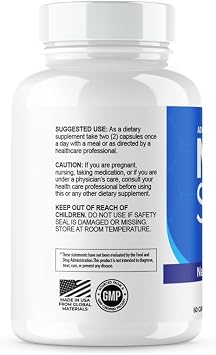 Nerve Sync Capsules, Official NerveSync Nerve Support, NerveSync Advanced Health Support Sciatica Relief Supplement Sciatic Soothing Neuropathy Reviews Natural Soothing Reviews (60 Capsules)