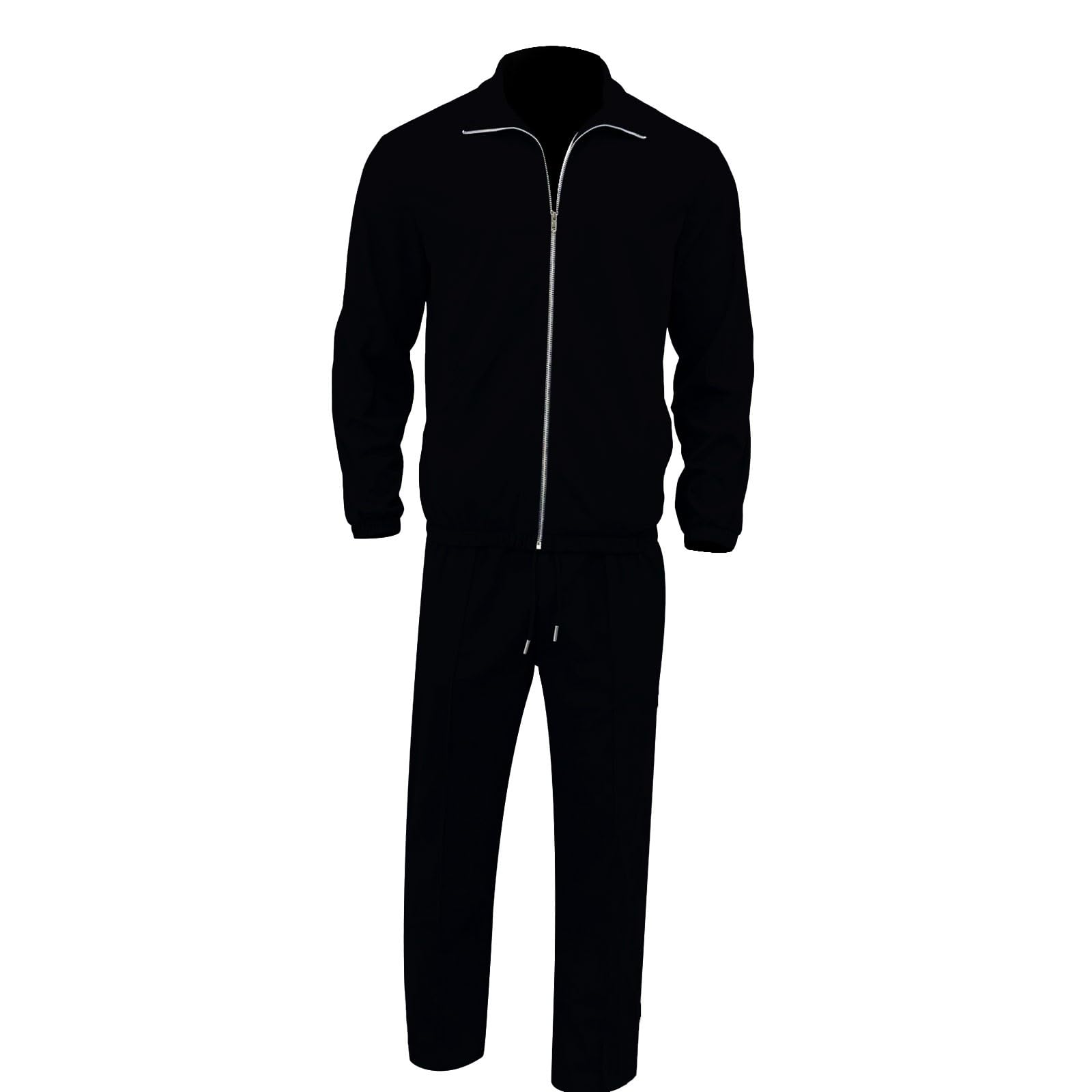 Uomo Primavera Inverno Tinta Unita Tuta Manica Lunga Con Cappuccio Top E Pantaloni Tuta Calda Felpa Con Cappuccio Sport Pantaloni Set Abbigliamento Formale per Gli Uomini