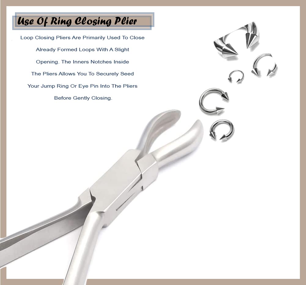 DDP Large Ring Closing Plier Segment' Body Piercing Tool (Sold Individually)