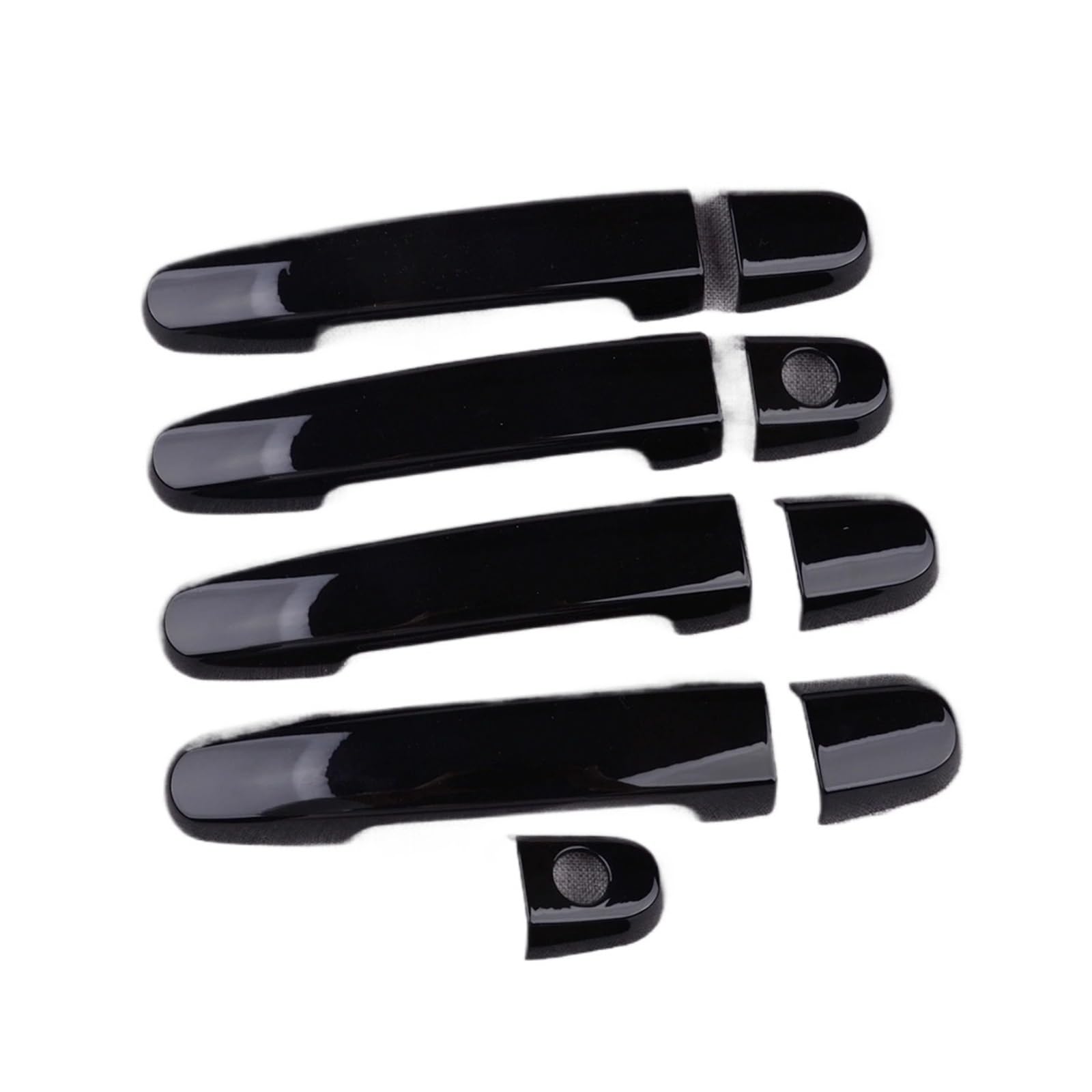 Sauanmnktp One Color Exterior Door Handle For Car For Toyota For Yaris Sedan 2007-2012 Car Door Handle Cover Trim Molding Kit