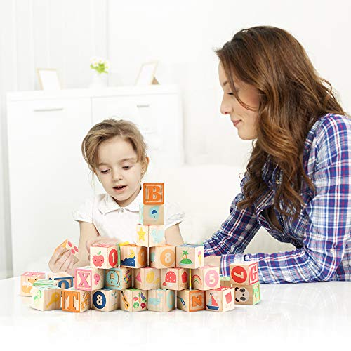 Joqutoys 22 Abc Wooden Building Blocks thumb #1
