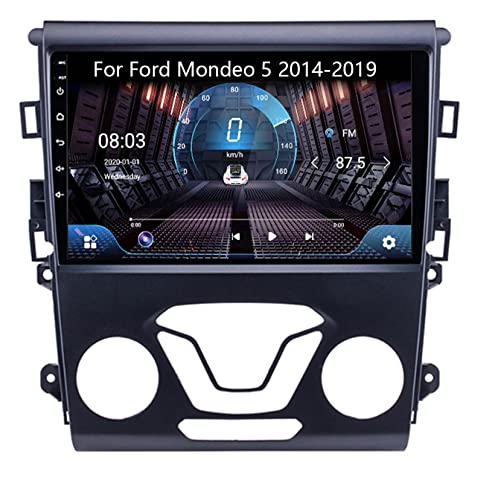 2Din Autoradio stéréo Android avec Bluetooth et USB Ford Mondeo 5