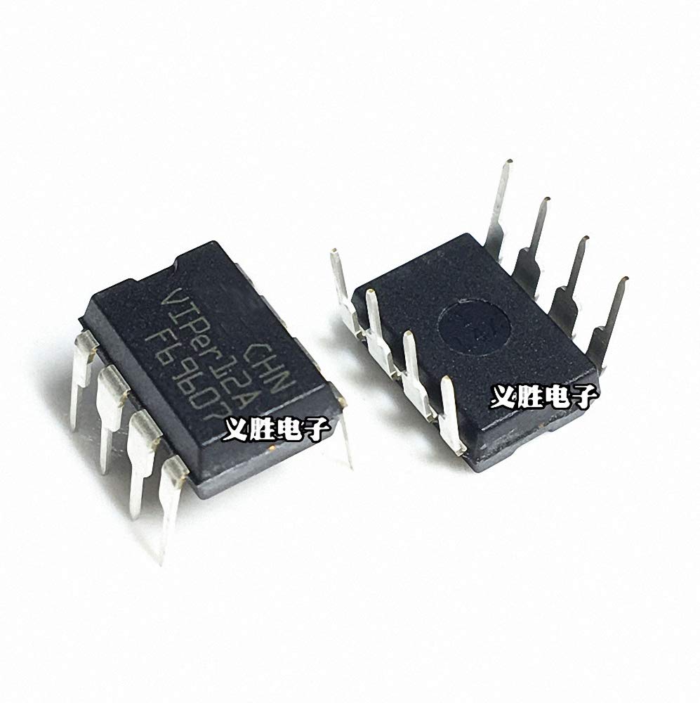 20PCS VIPER12A DIP8 VIPER12 DIP New Induction Cooker/DVD Power Management Chip