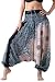 Bangkokpants Harem Pants Women's Hippie Bohemian Yoga Pants One Size - Plus Size (Rose Grey, One Size)
