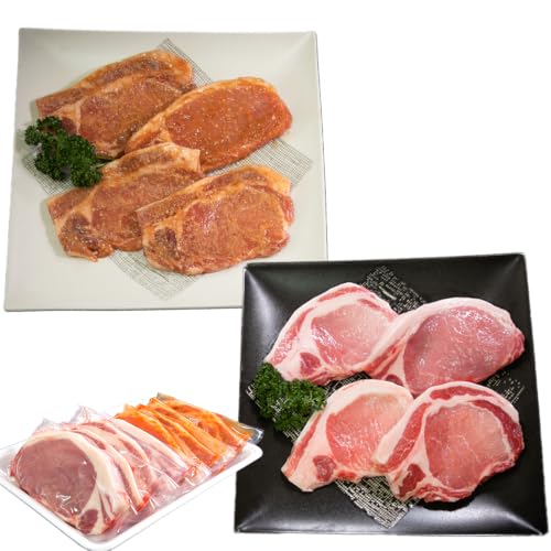 [精肉屋さん直送]ひなた宮崎ホエー豚ロースとんかつと宮崎県産ポーク特製味噌漬けセット 計8枚/