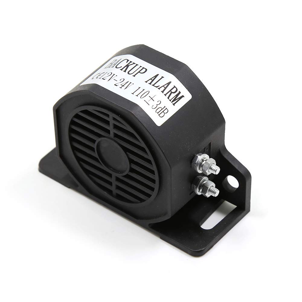 Reversing Back up Alarm, Heavy-Duty 105dB 12V-48V DC Professional Backup Reverse Warning Alarm with Very Loud Beeper Tone Universal Back Up Alarm-image-8