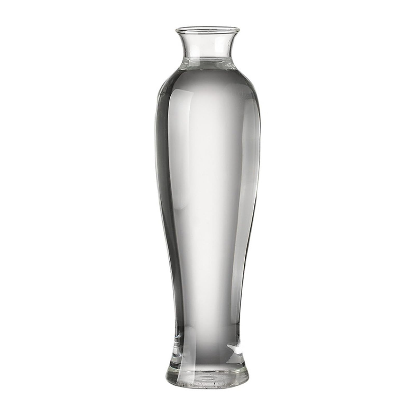 CUNZJIA Clear Glass Vases Glass Hydroponic Planter Decorative Vases for Centerpieces Home Decors Modern Flower Vase