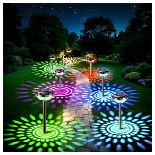 Solarlampen Für Außen Garten,8 Stück Solarleuchten für AußEn Mit 2 Modi,800mAh Gartenlampen für DraußEn,IP65 Wasserdicht Garten Solarleuchten für AußEn Winterfest Gartenleuchten Solar Solarlampen