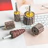 24pcs Die Grinder Flap Wheel Sander for Drill 80 Grit 1/4 Inch Shank