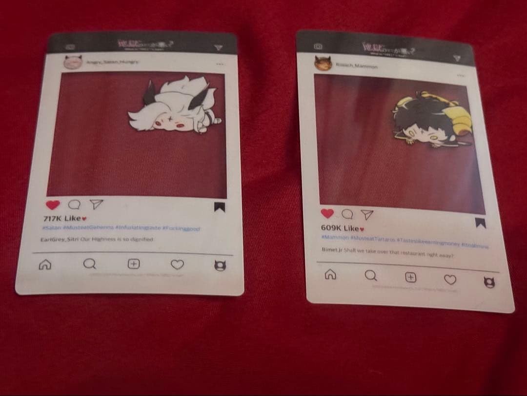 地獄のどこが悪い マモン サタン クリアカード