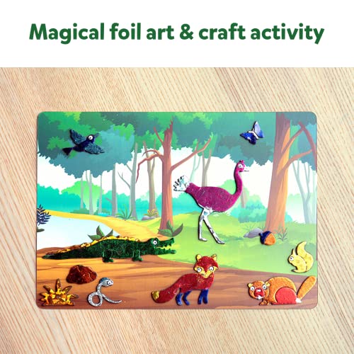 Skillmatics Art & Craft Activity - Foil Fun Animals, No Mess Art For Kids, Craft Kits, Diy Activity, Gifts For Ages 4 To 9 #TOP2