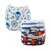 Alva Baby Swim Diapers 2pcs Pack One Size Reuseable &Adjustable 0-24 mo.Size 10-40lbs SWD03-28