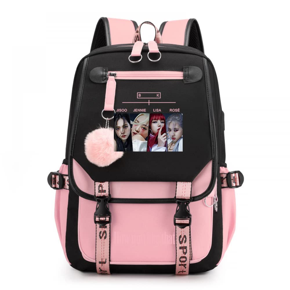 Buy Goodern Blackpin Backpacks Blackpin Backpack with USB Charging Port