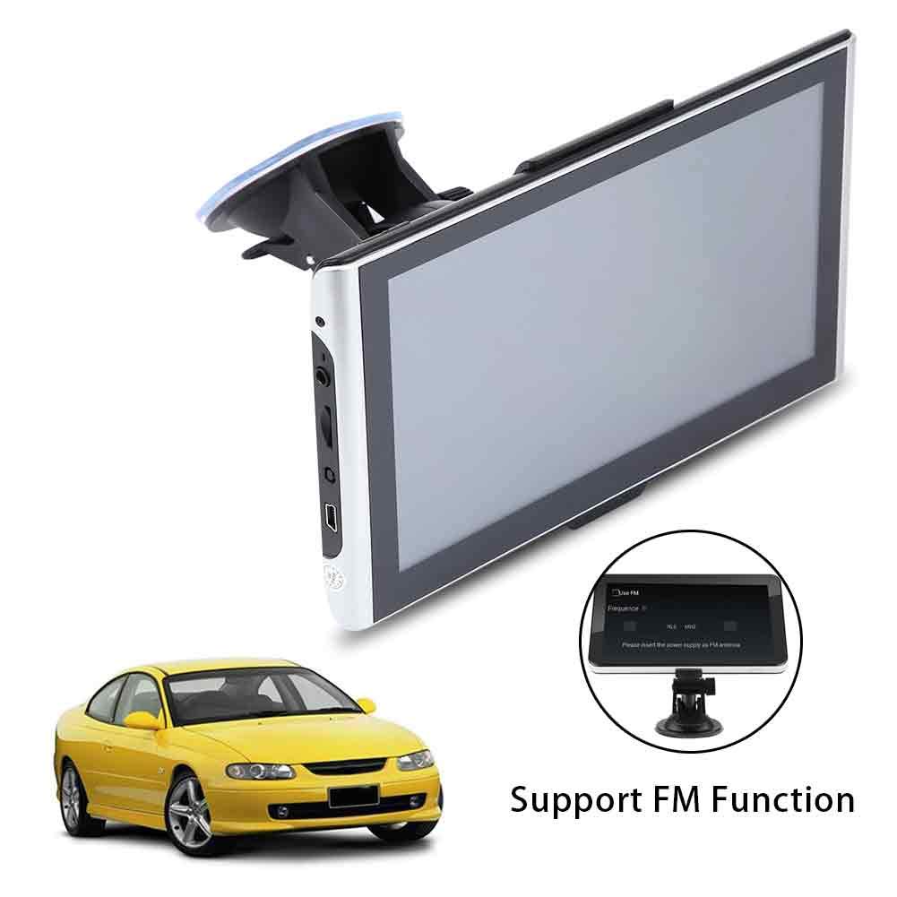 GPS Voiture 5 Pouces (12,7 Cm) - Écran Tactile, 8 Go ROM, 128 Mo RAM, Transmetteur FM, Lecteur Multimédia - 14