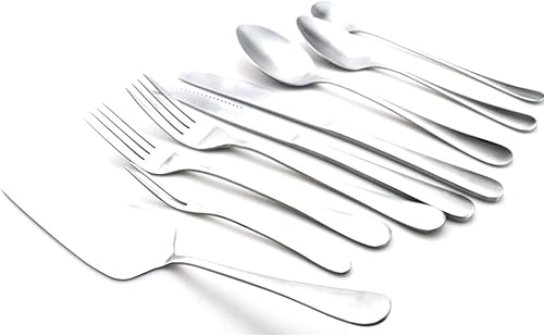 Miniatura 75 de JASHII Modern Royal - Cuchillo para carne, 8 unidades, color arcoíris mate, acero inoxidable 18/10, utensilios de cocina, cuchillo de vajilla dentado