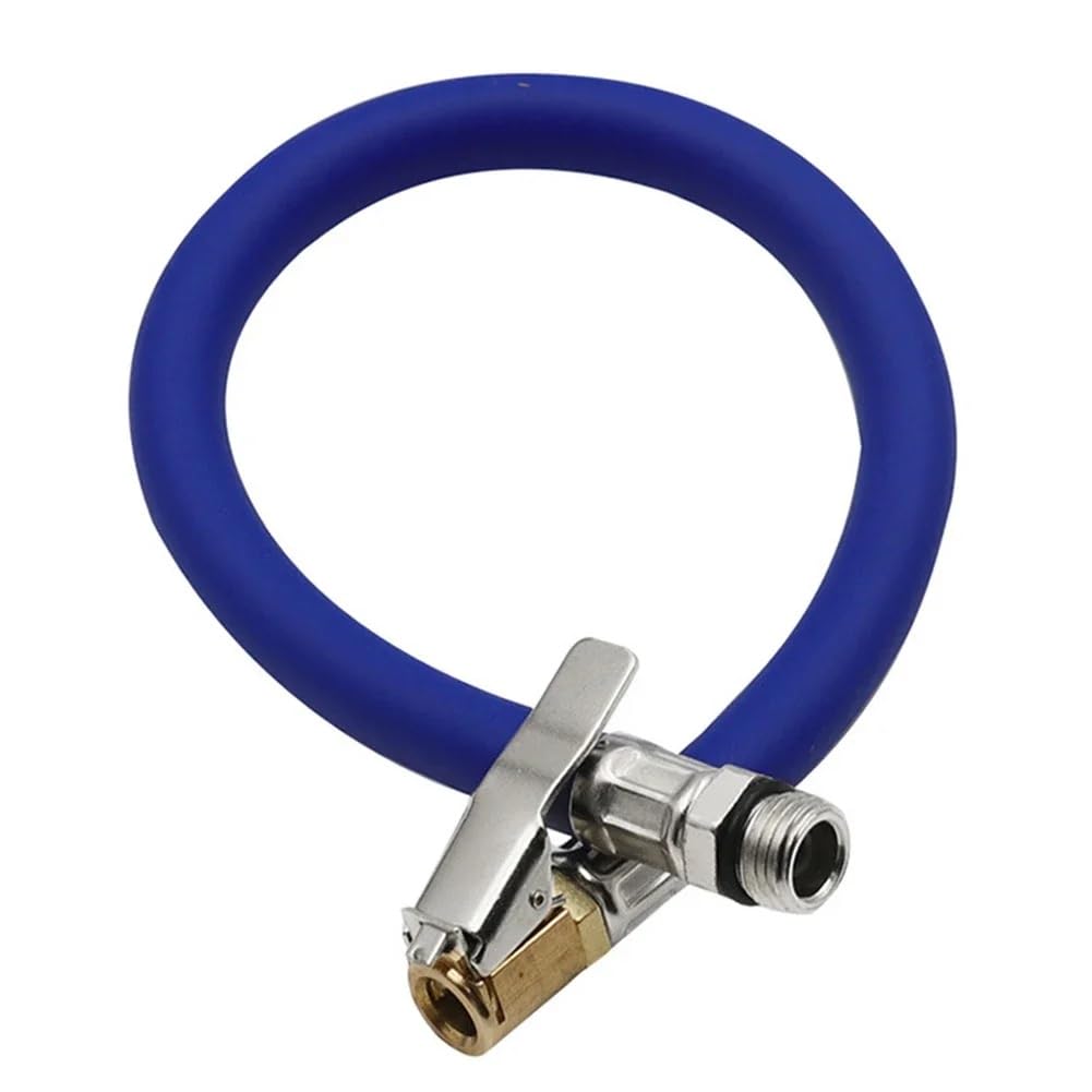 Inflatable Tube Compatible with Air Compressors Car Tire Inflators 14.56 Inch Anti-Explosion Black Blue(Blue 12.5mm)