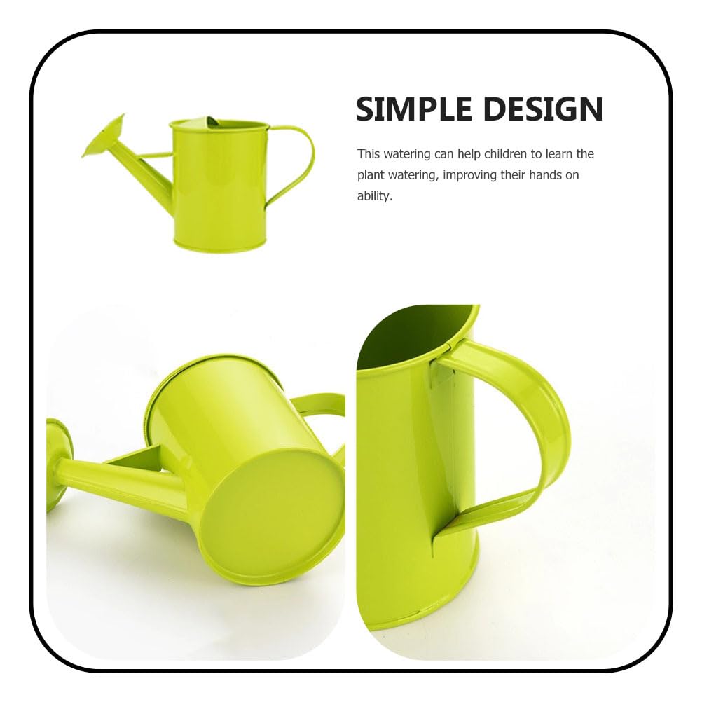 ifundom Children Watering can 21Oz Lightweight Plastic Gardening Tool for Kids with Ergonomic Handle for Plant Watering and Outdoor Play - Image 3