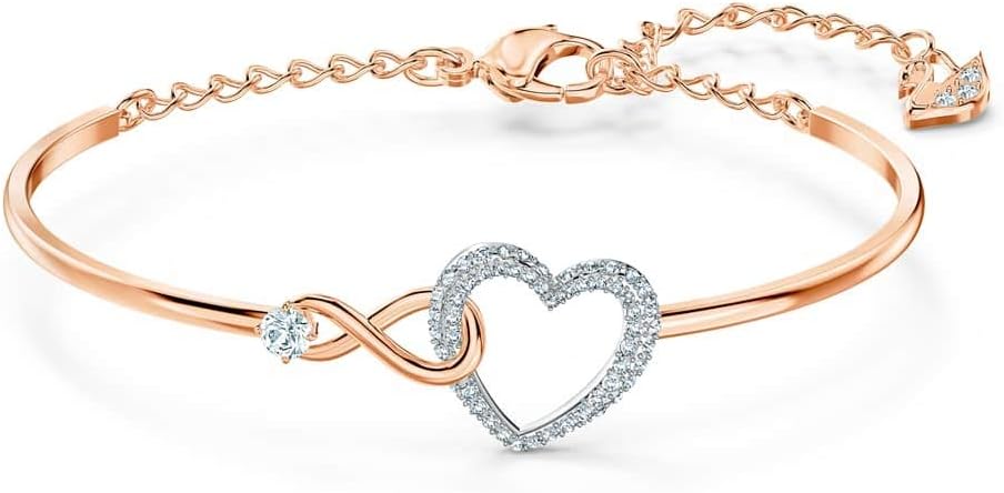 SWAROVSKI Infinity Heart Bangle