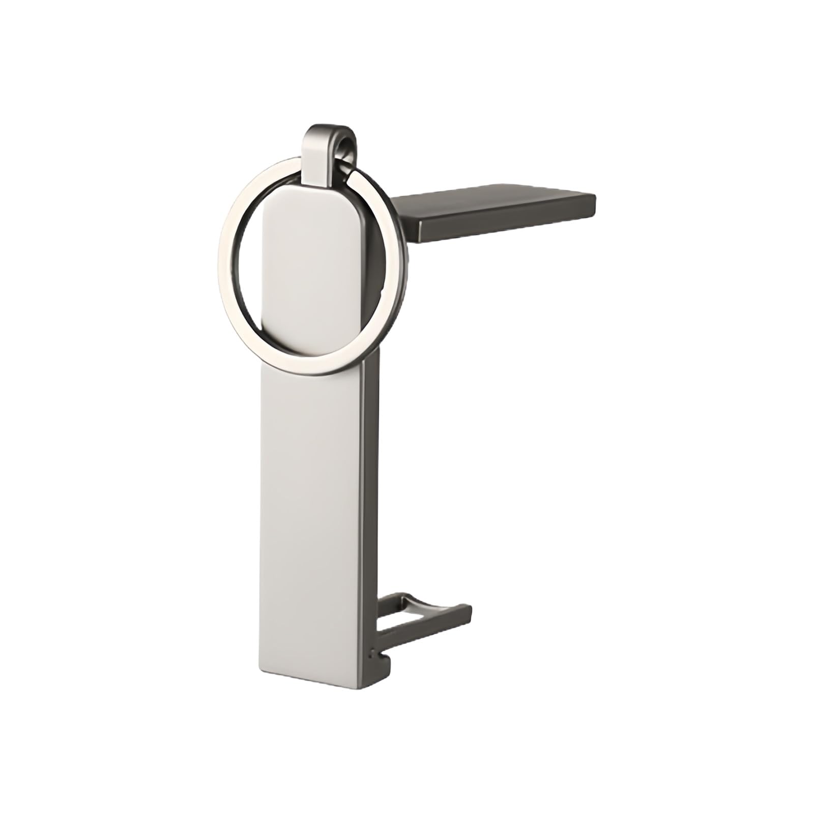 Kalttoy Zincs Alloy Hook for Keys Bags Phone Mount Space Saving Organiser Metal Hanger for Home Travel Zincs Alloy Bag Hook