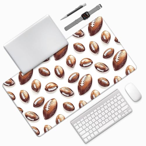 Tapis de souris de jeu grand format rugby tapis souris ordinateur