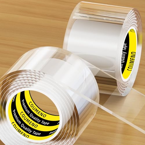 Image of Clear Edge Protector & Corner Guards,2Pack 2in(W x 3.3FT(L), Baby Proof Corner Protectors for Furniture Table Bumper for Baby Safety, Sharp Edge Protector for Drawers, Tables, Cabinets
