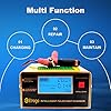 Etrogo Trickle Battery Charger 10A 12V/24V Auto Recognition Car Battery Fast Charger Intelligent Pulse Maintainer Auto Stop Charging Function with Large LED Screen for Car Boat Marine #4
