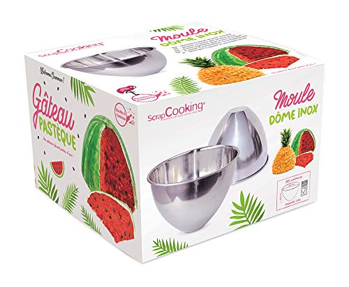 Scrapp Cooking - Stampo a forma di cupola in acciaio inox
