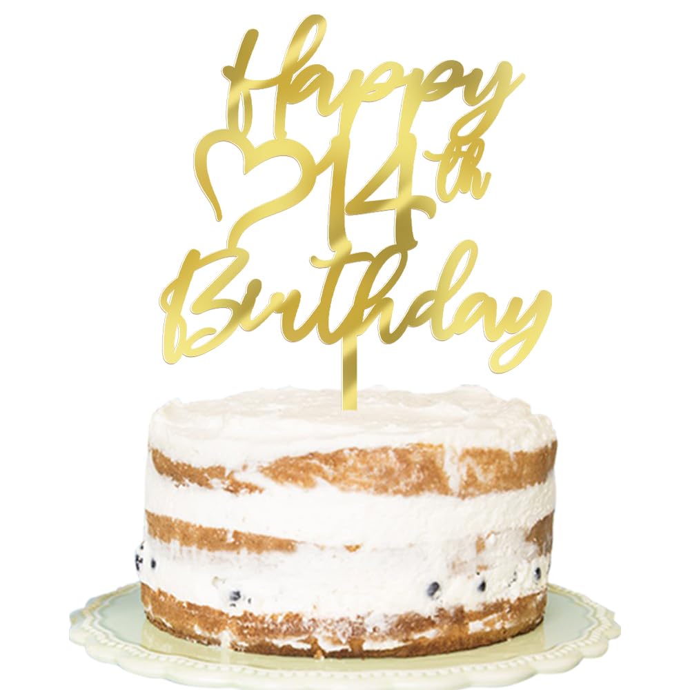 Cartel De Feliz Cumpleaños 14 De Oro Rosa Con Texto En Inglés " Cheers To 14 Años", Globos De Confeti, Decoración Temática Para Niñas De 14 Años, Suministros De Fiesta De Cumpleaños