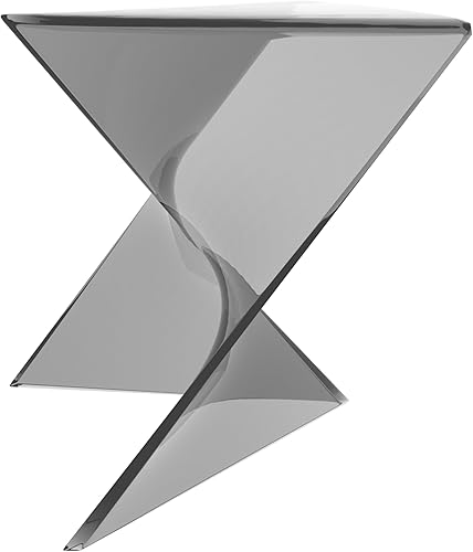 Miniatura 68 de LeisureMod Mesa auxiliar moderna color gris, elegante mesa auxiliar para dormitorio y sala de estar