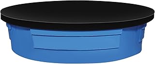 9Feet Plastic Round Stock Tank Pool Cover, Waterproof Stock Tank Pool Liner Oxford Cloth Pool Cover Protector Stock Tank Pool Accessories,9ft x 12 inch