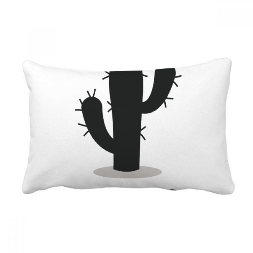 Coussin lombaire cactus vert taie oreiller canapé multicolore