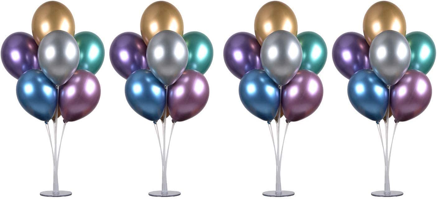 Enjoy Table Desktop Balloon Holder With 7 Balloon Cups and 1 Balloon